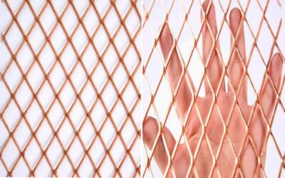 asm copper expanded metal mesh 4th d