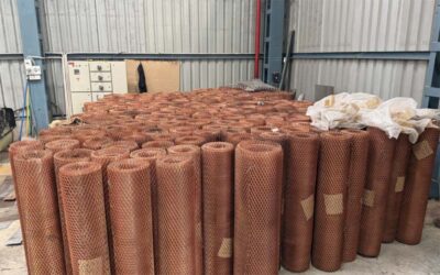 asm copper expanded metal mesh1st